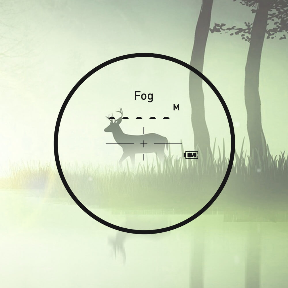 gold rangefinder fog mode